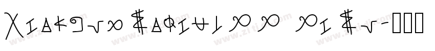 BickhamScriptMM MiSa字体转换